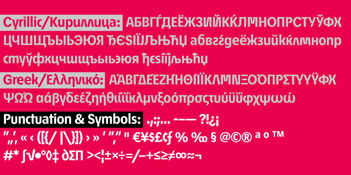 EconoSans Pro